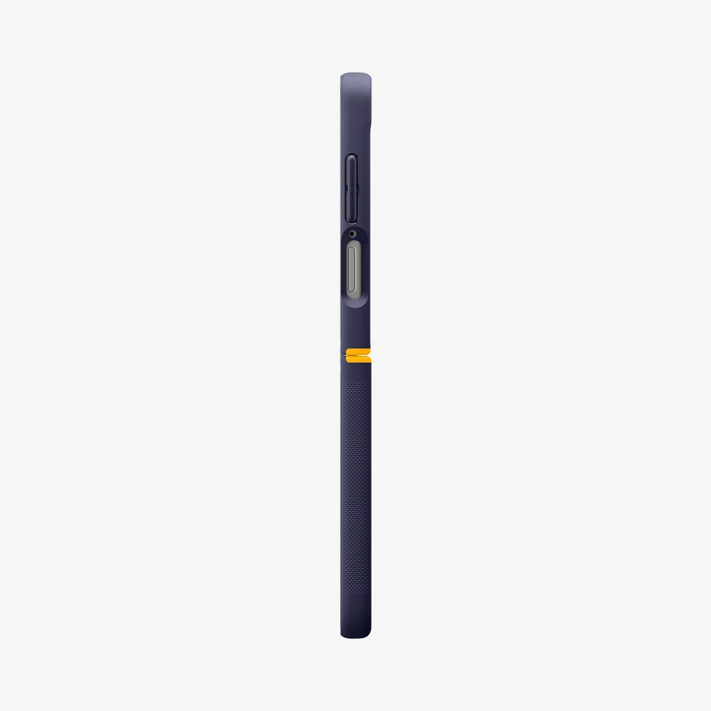 ACS09563 - Galaxy Z Flip 7 Case Nano Pop (MagFit) in blueberry navy showing the side