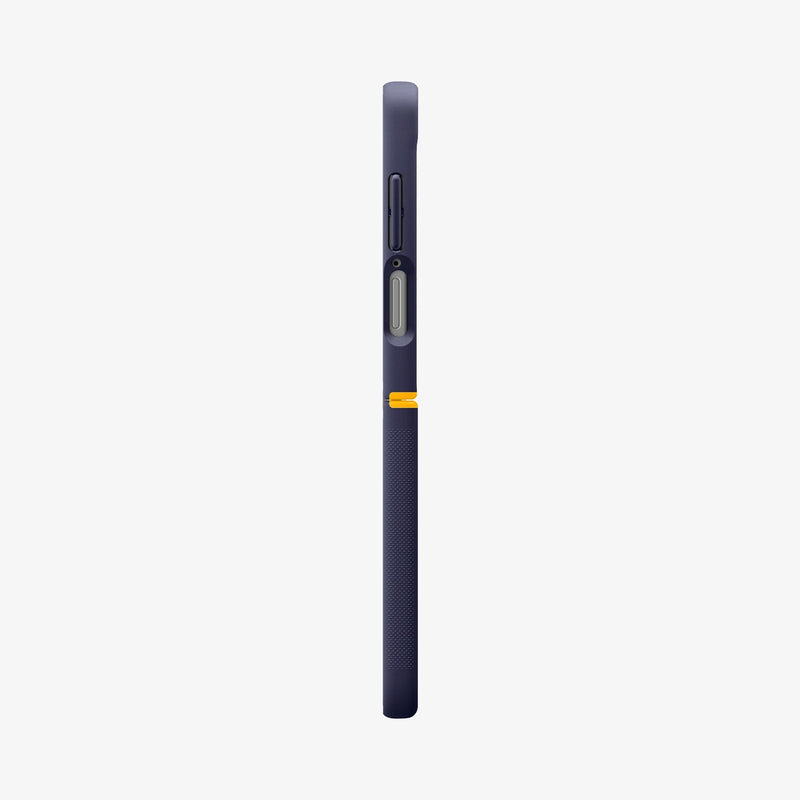 ACS09563 - Galaxy Z Flip 7 Case Nano Pop (MagFit) in blueberry navy showing the side