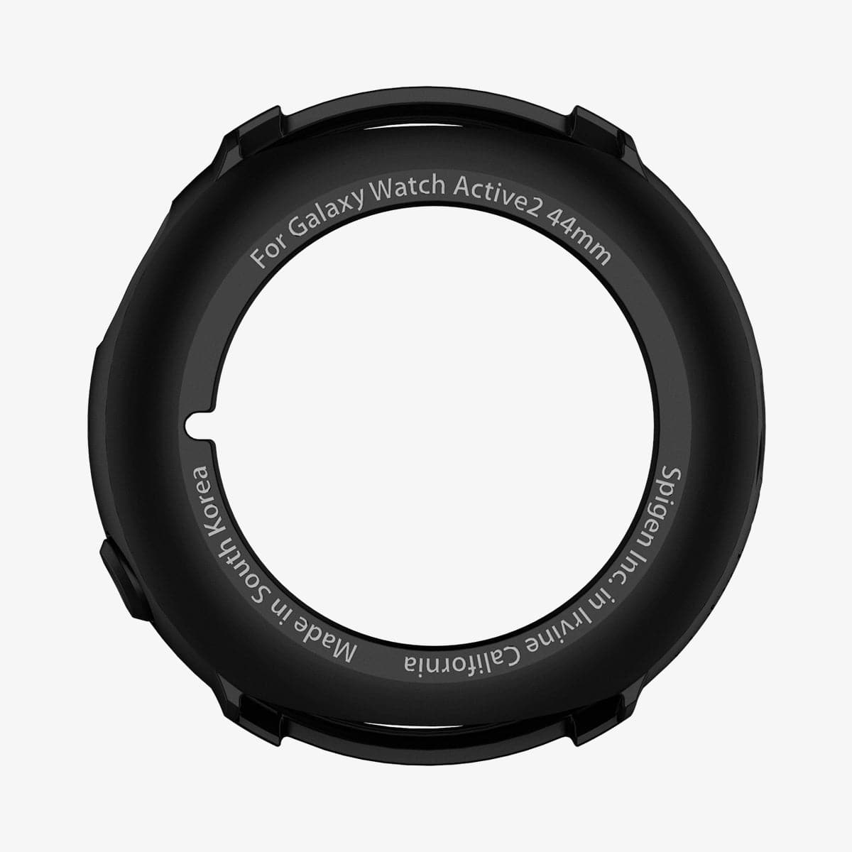ACS00217 - Galaxy Watch Active 2 (44mm) Case Liquid Air in black showing the inside of case