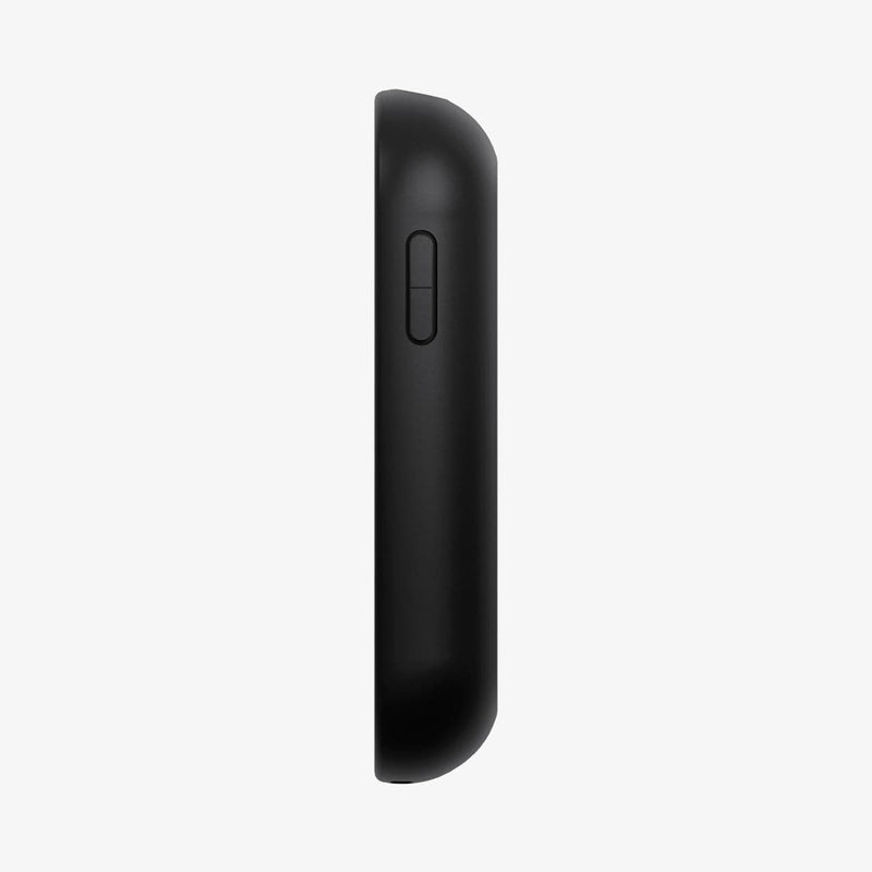 AMP02714 - Chromecast with Google TV Silicone Fit Voice Remote in black showing the side