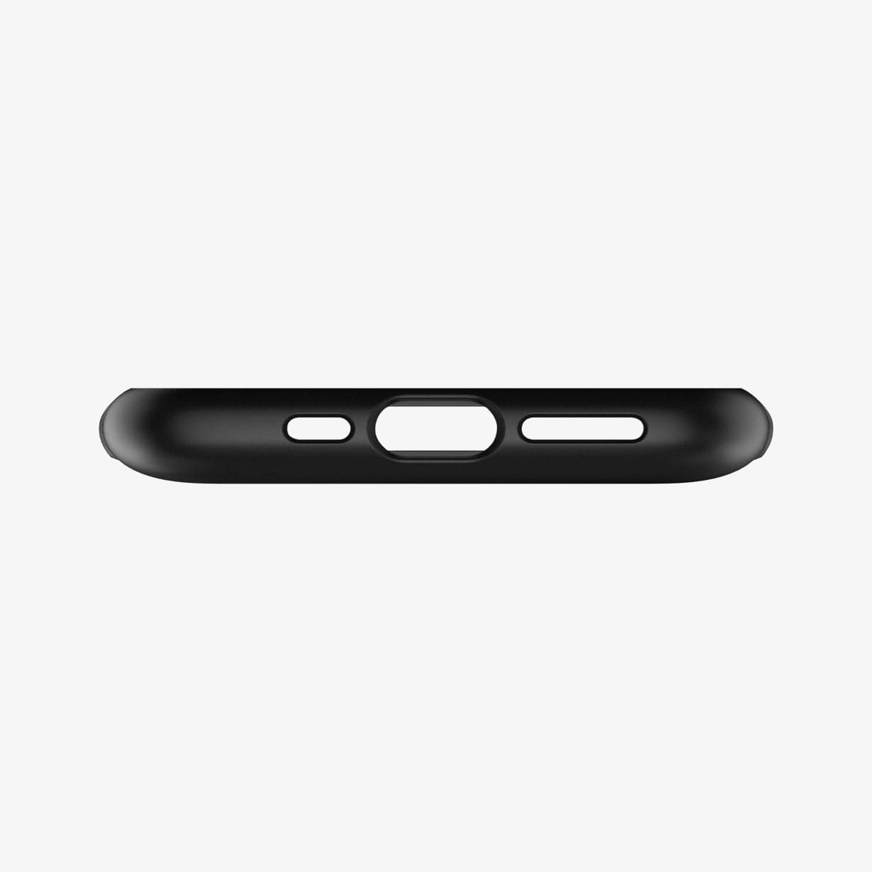 077CS27109 - iPhone 11 Pro Case Slim Armor in rose gold showing the bottom with precise cutouts