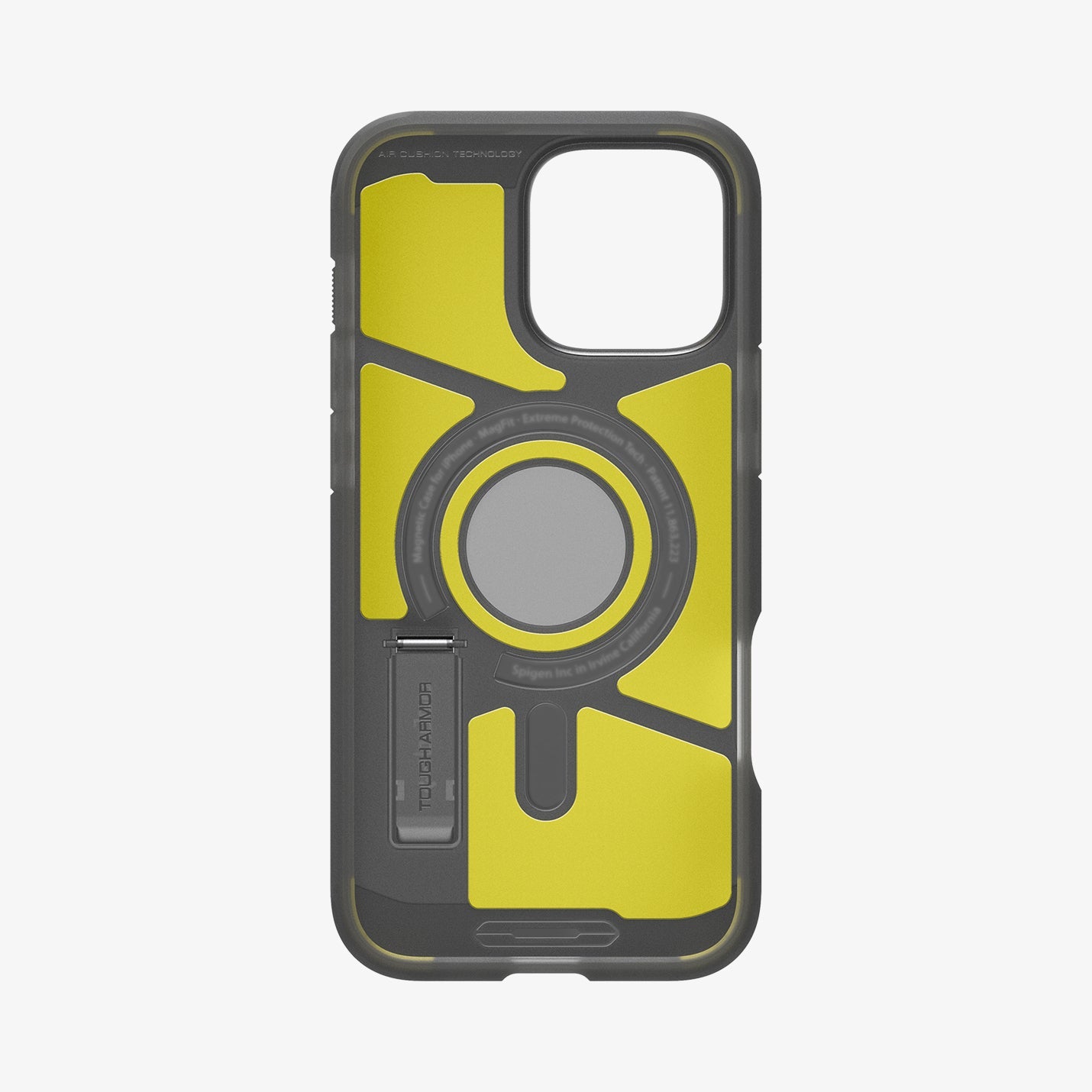 ACS08502 - iPhone 16 Pro Max Case Tough Armor AI (MagFit) in Frost Black showing the inner case
