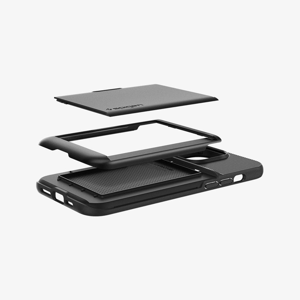 Spigen Slim Armor CS Case Compatible con Apple iPhone 15 Pro Funda - Black