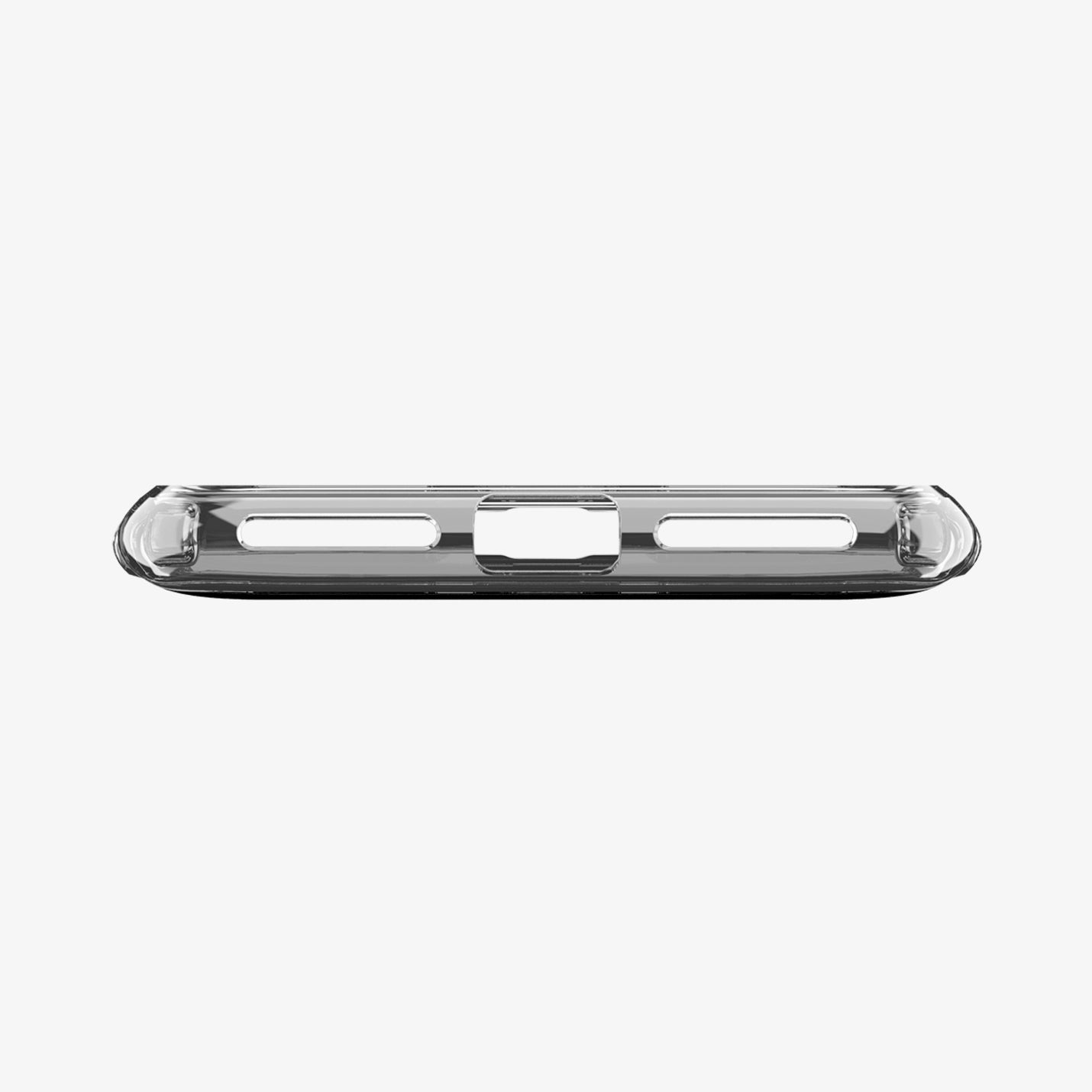 043CS20850 - iPhone 7 Plus Case Hybrid Armor in Black showing the bottom