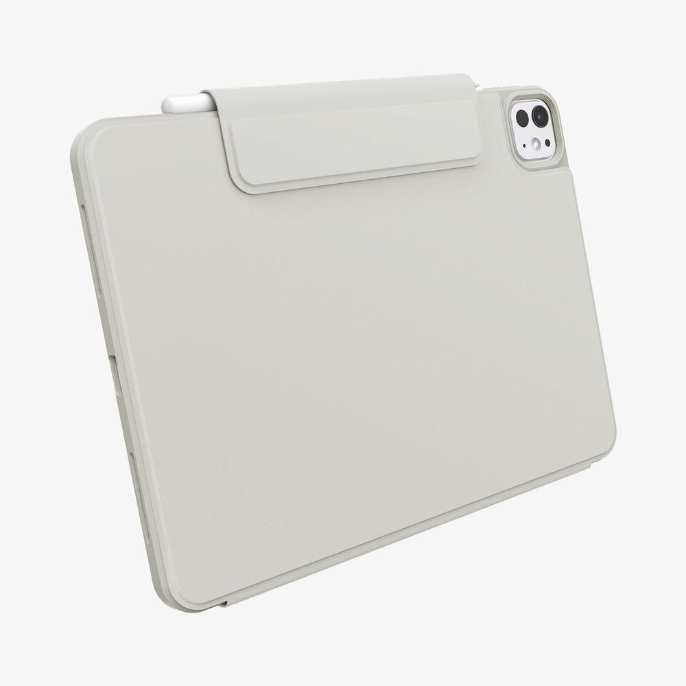 ACS08489 - iPad Pro 13-inch (2024) Case Air Skin Pro OneTap in Gray showing the back