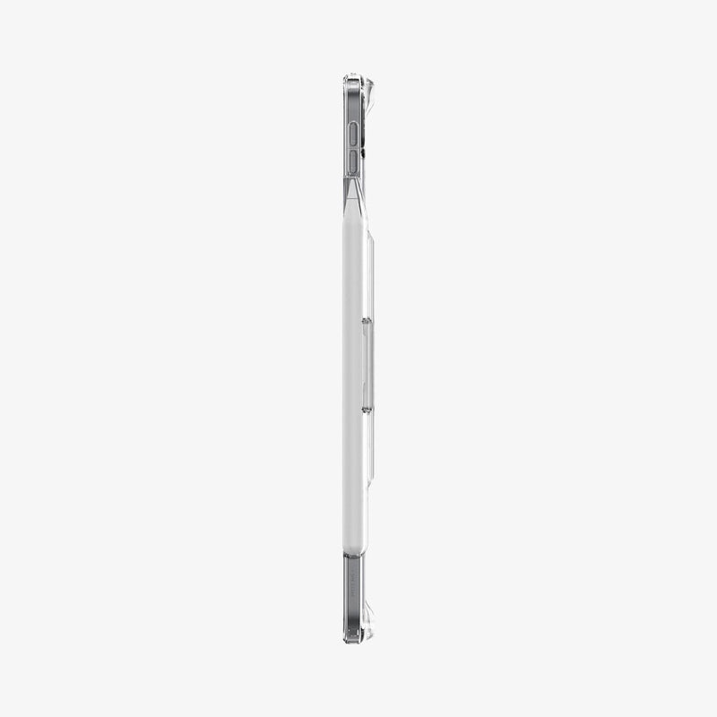 ACS05937 - iPad Pro 11" Case Air Skin Hybrid in crystal clear showing the side with pen in slot