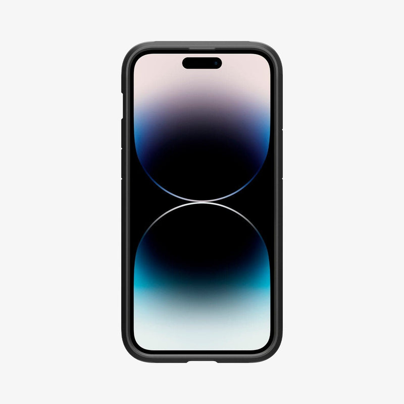 ACS04984 - iPhone 14 Pro Case Tough Armor (MagFit) in gunmetal showing the front