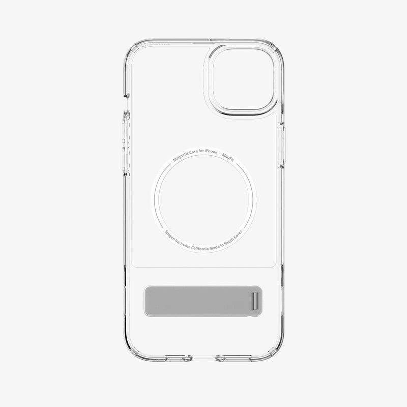 ACS04660 - iPhone 14 Plus Case Slim Armor Essential S (MagFit) in white showing the inside of case
