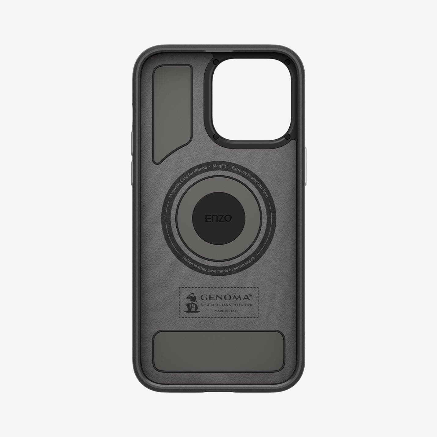 ACS04850 - iPhone 14 Pro Max Case Enzo in black showing the inside of case