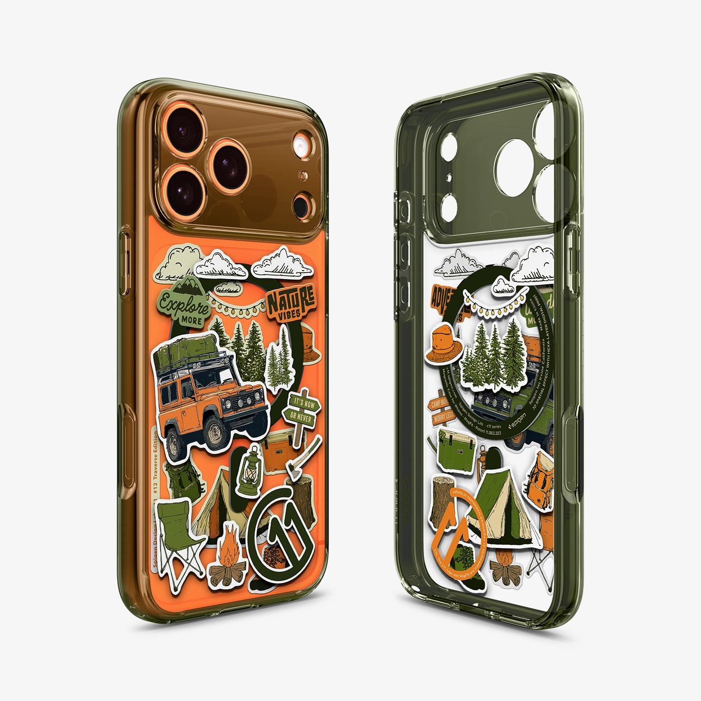 ACS10818 - iPhone 17 Pro c11 Series Traverse Edition (MagFit) showing the back and inside