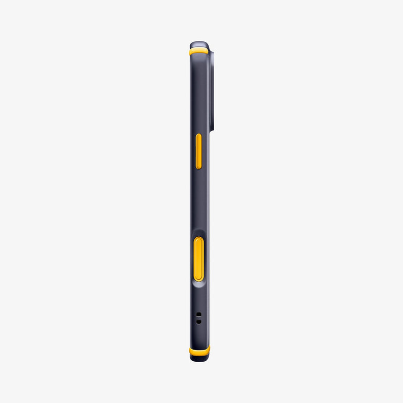 ACS09607 - iPhone 17 Pro Max Nano Pop Hybrid (MagFit) in Blueberry Navy showing the side