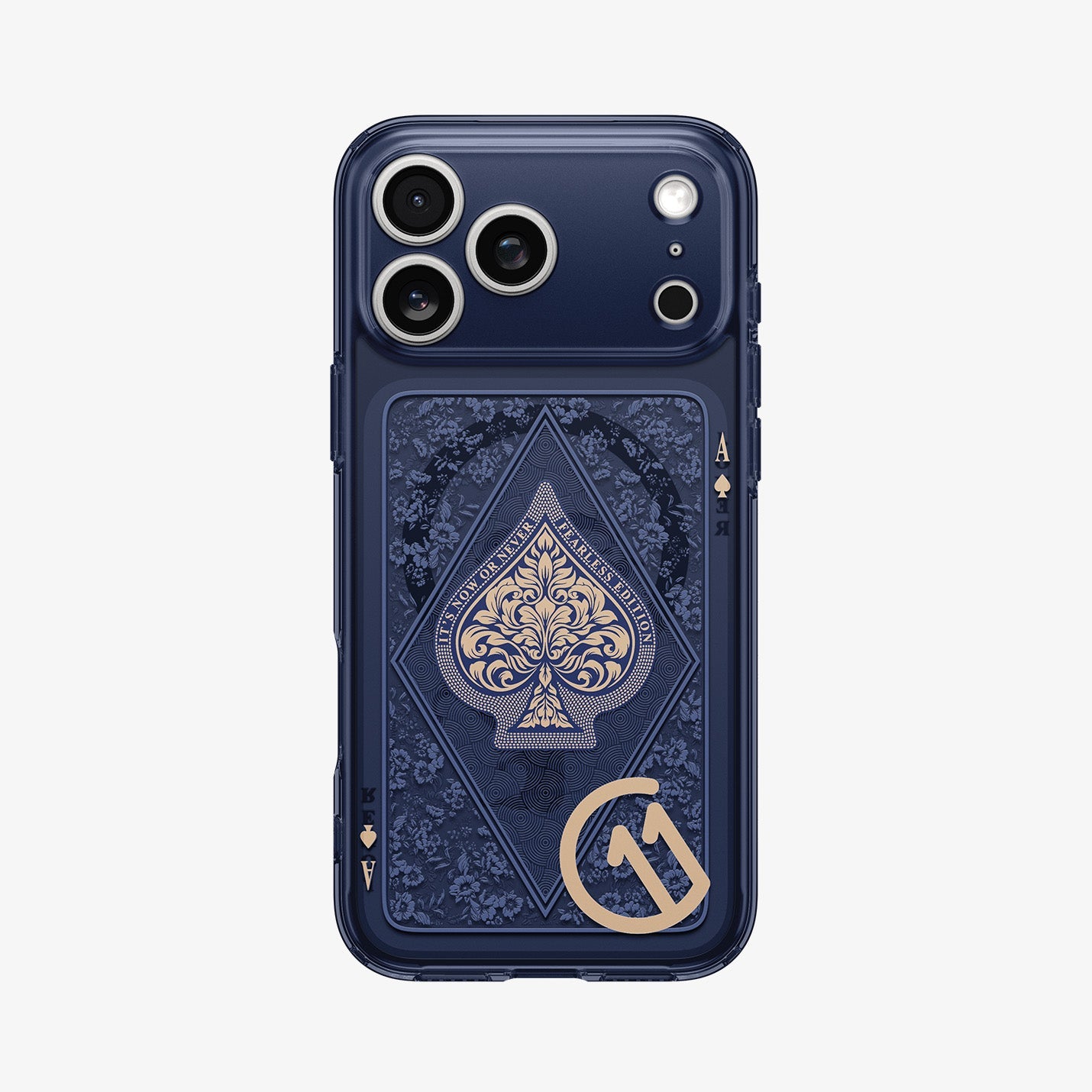 ACS10409 - iPhone 17 Pro Max Series Case c11 Fearless Edition (MagFit) showing the back