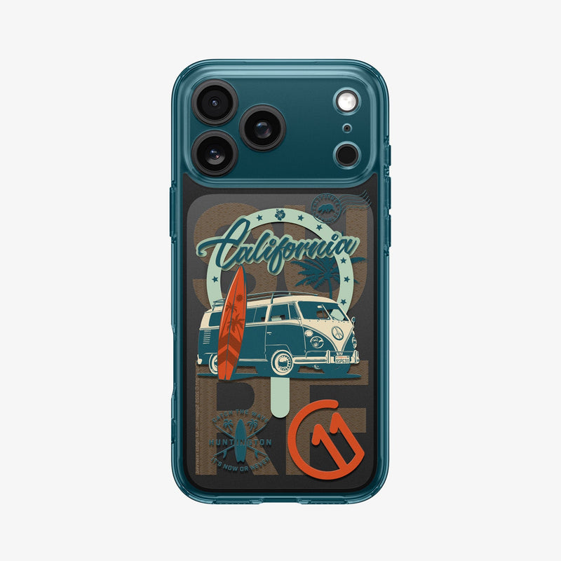 ACS10169 - iPhone 17 Pro Max Series Case c11 Series Huntington Edition (MagFit) showing the back with black device