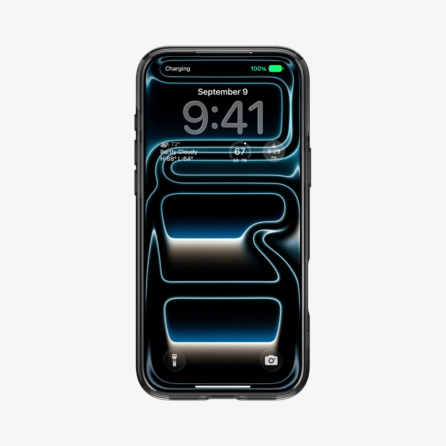 ACS11383 - iPhone 17 Pro Max in c11 Nocturn series showing the front
