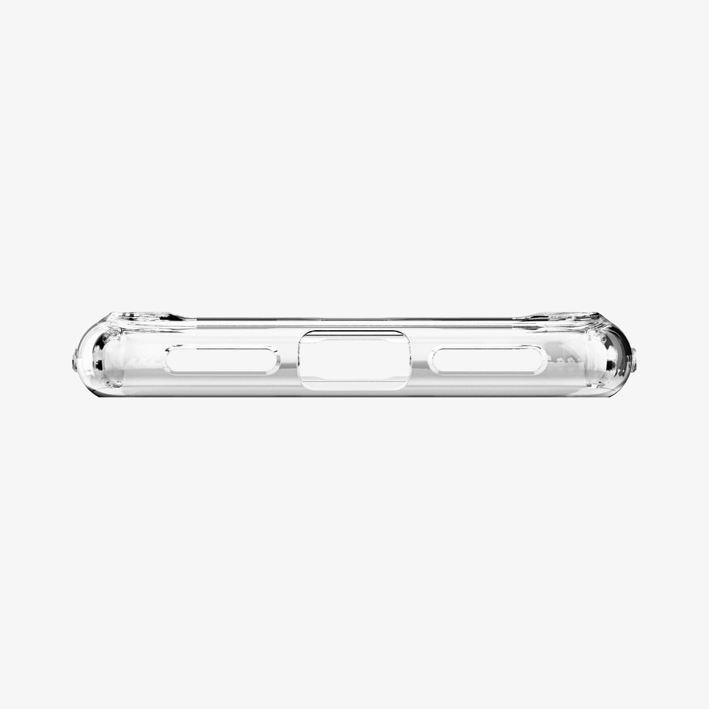 042CS20927 - iPhone 8 Series Ultra Hybrid Case in Crystal Clear showing the bottom