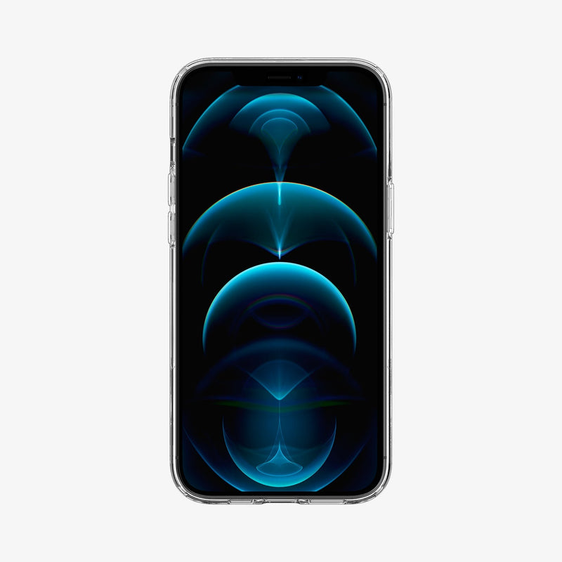 ACS01487 - iPhone 12 Pro Max Case Slim Armor Essential S in crystal clear showing the front