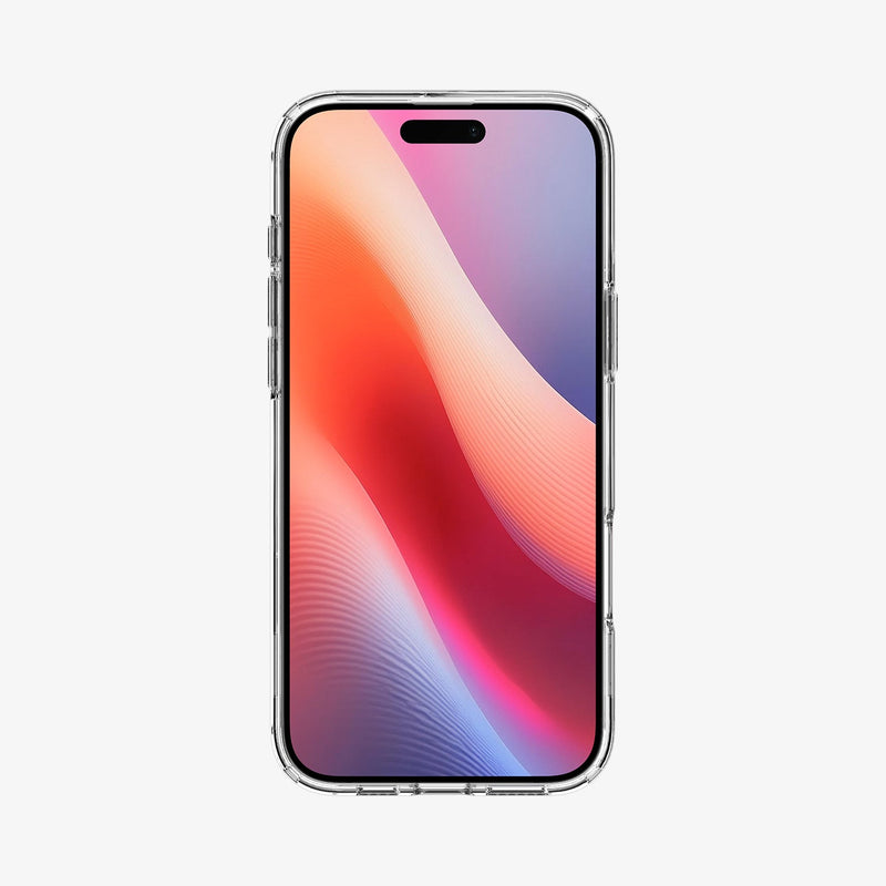 ACS08035 - iPhone 16 Pro Max Case Ultra Hybrid S (MagFit) in Crystal Clear showing the front