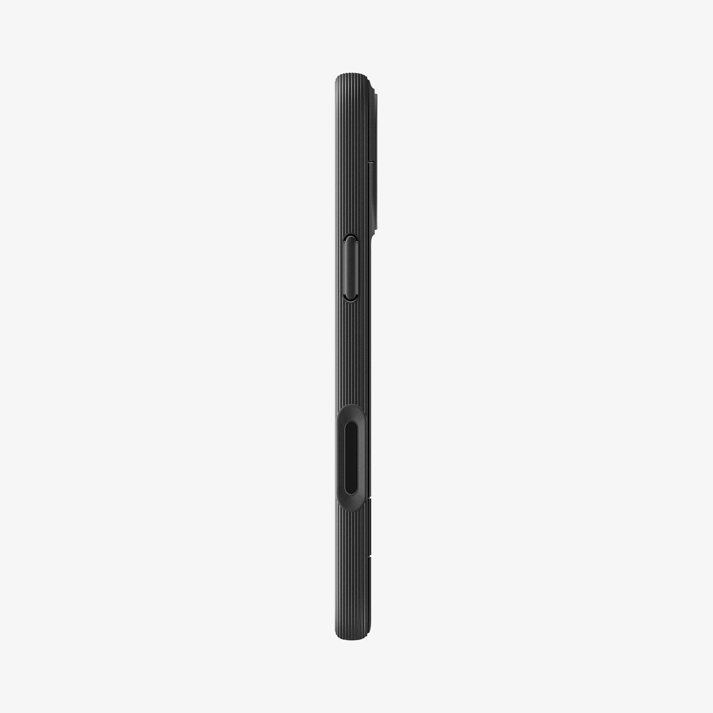 ACS09911 - iPhone 17 Pro Max Series Case Parallax S (MagFit) in black showing the side