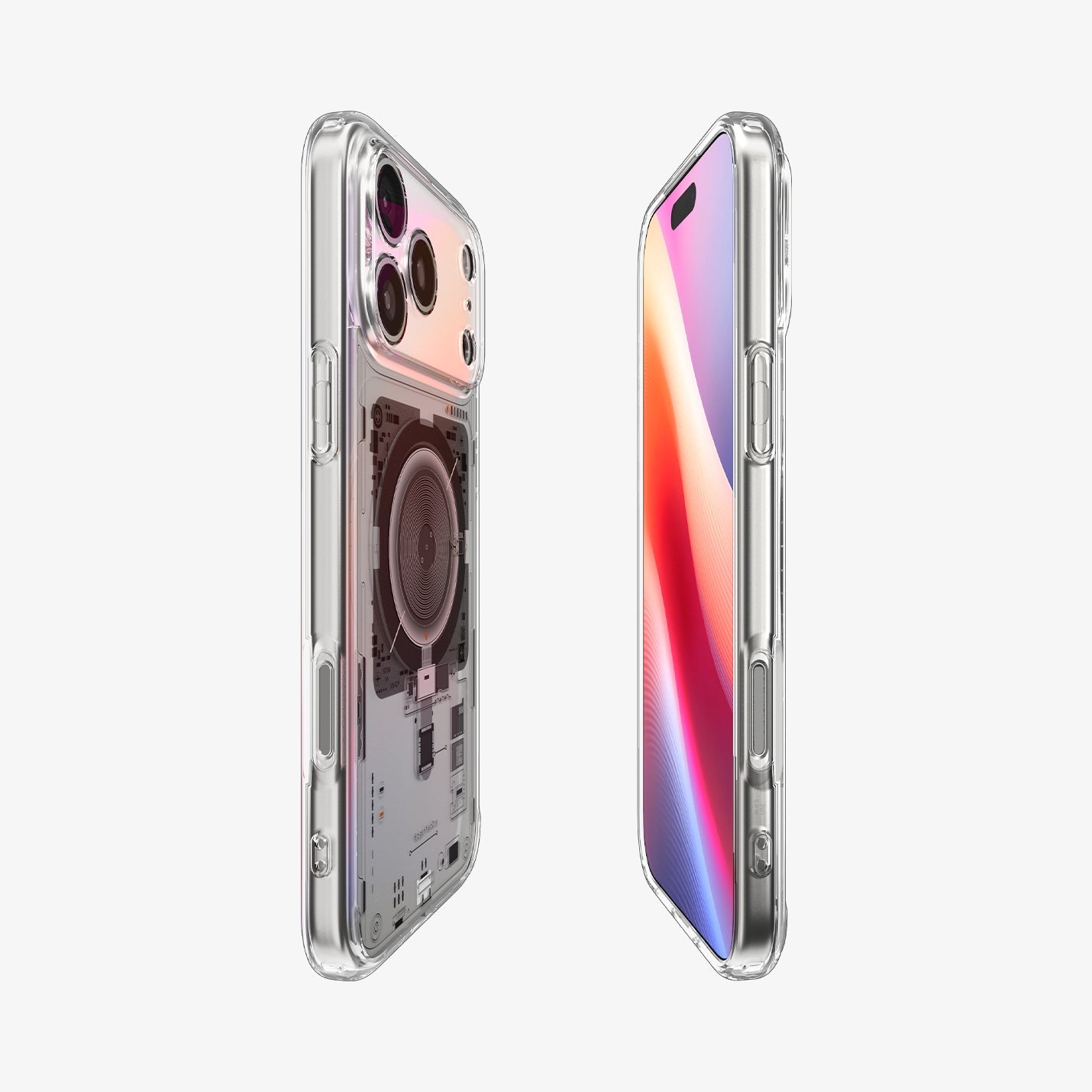 ACS10043 - iPhone 17 Pro Max Ultra Hybrid Neo One (MagFit) showing the partial front, partial back and sides