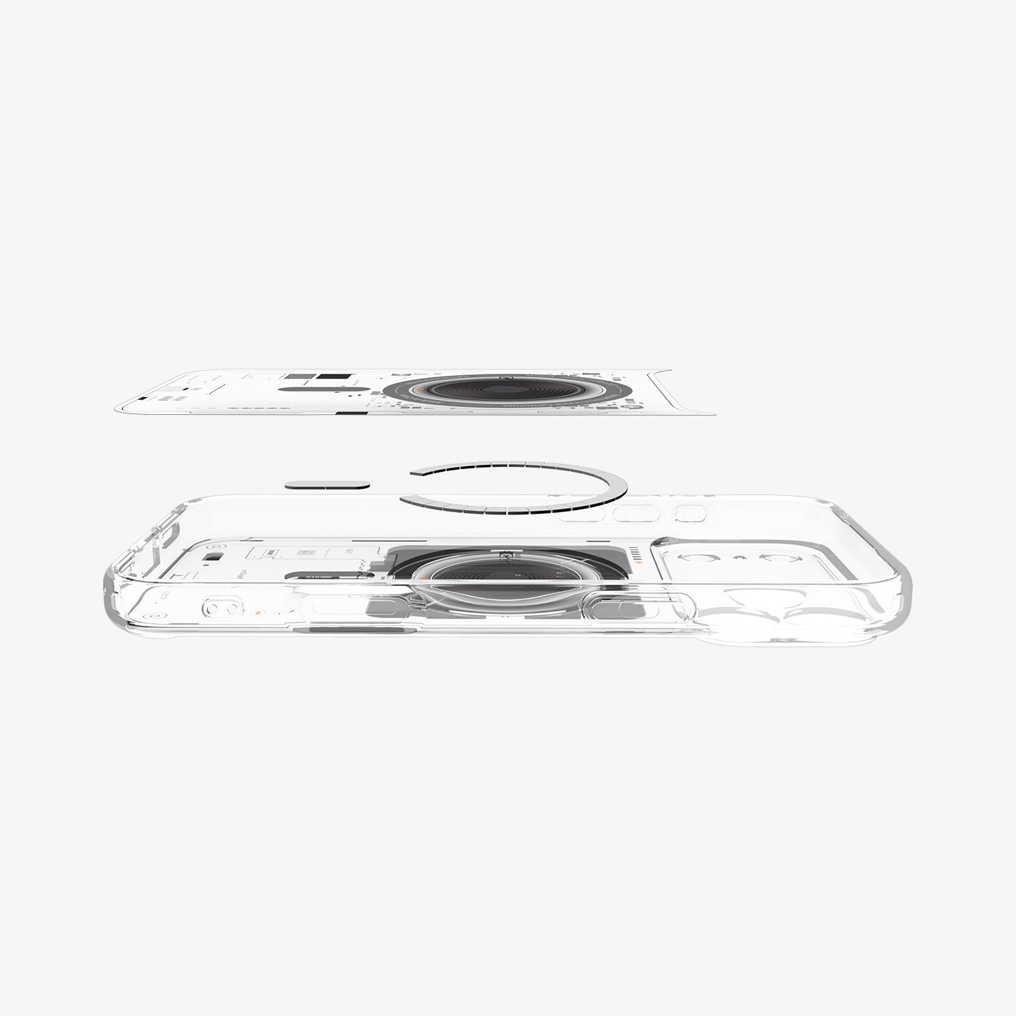 ACS10043 - iPhone 17 Pro Max Ultra Hybrid Neo One (MagFit) showing the multiple layers of case