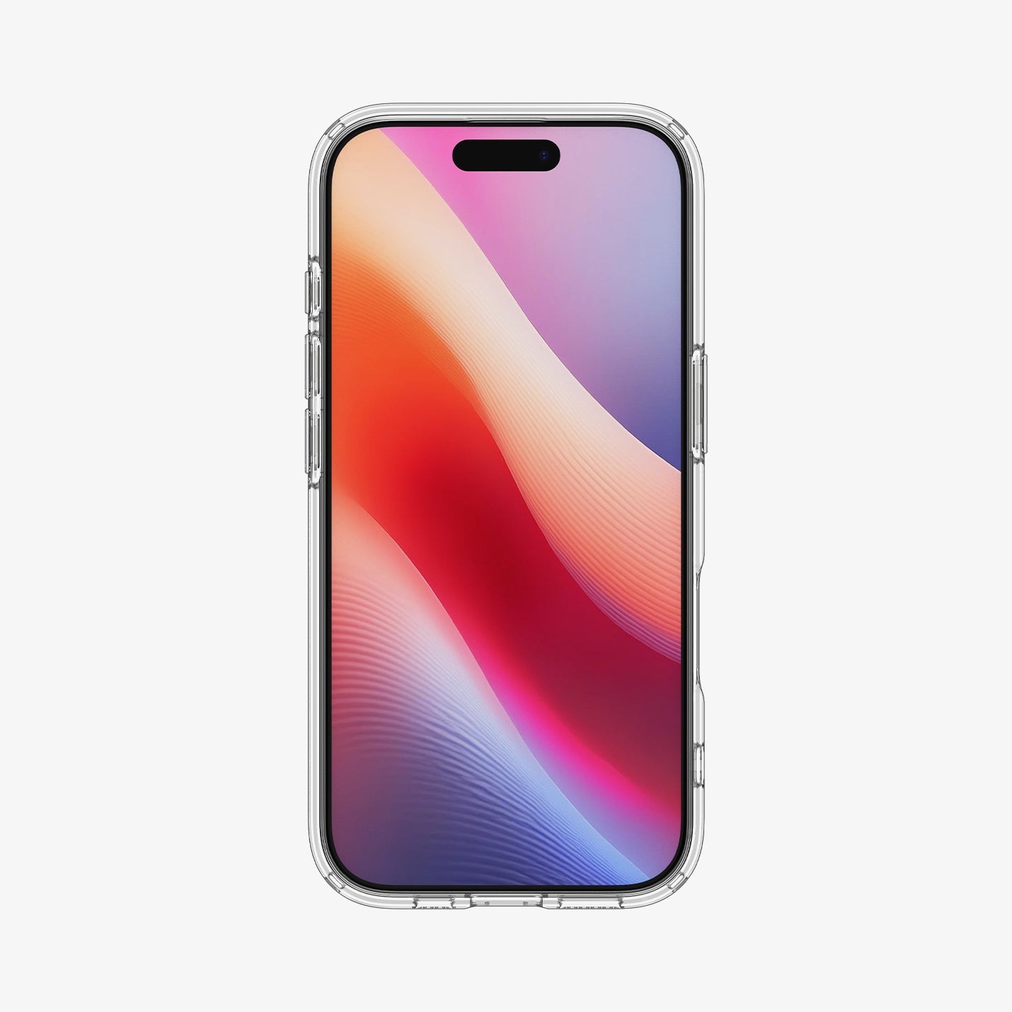 ACS10088 - iPhone 17 Ultra Hybrid Zero One (MagFit) in Zero One Natural Titanium showing the front