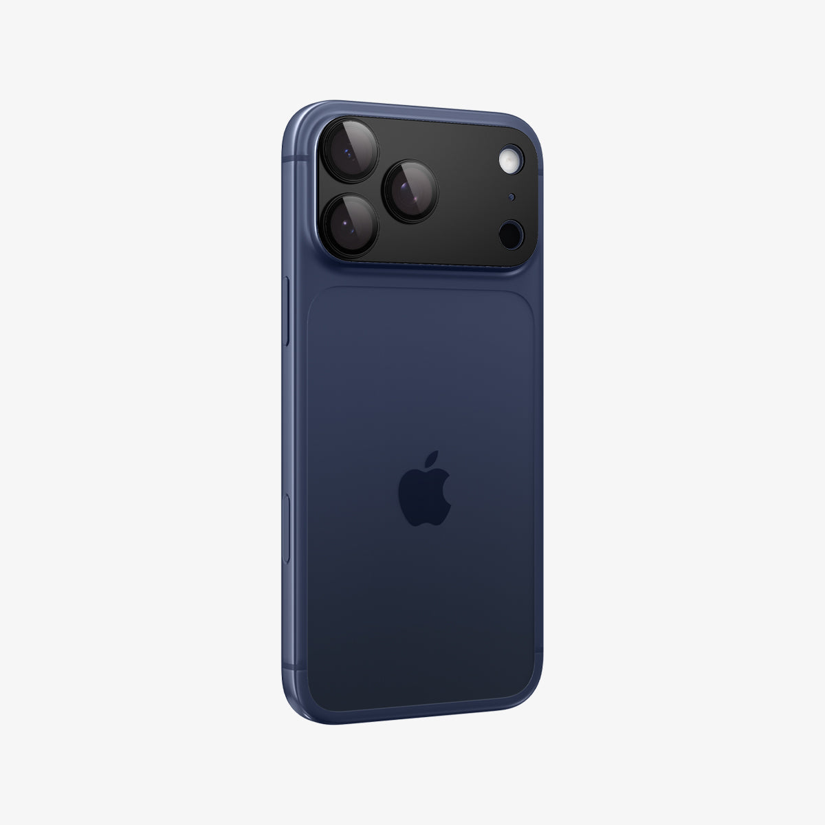 AGL10649 - iPhone 17 Pro Max Optik Pro XL EZ Fit Lens Protector in black showing the back and partial side