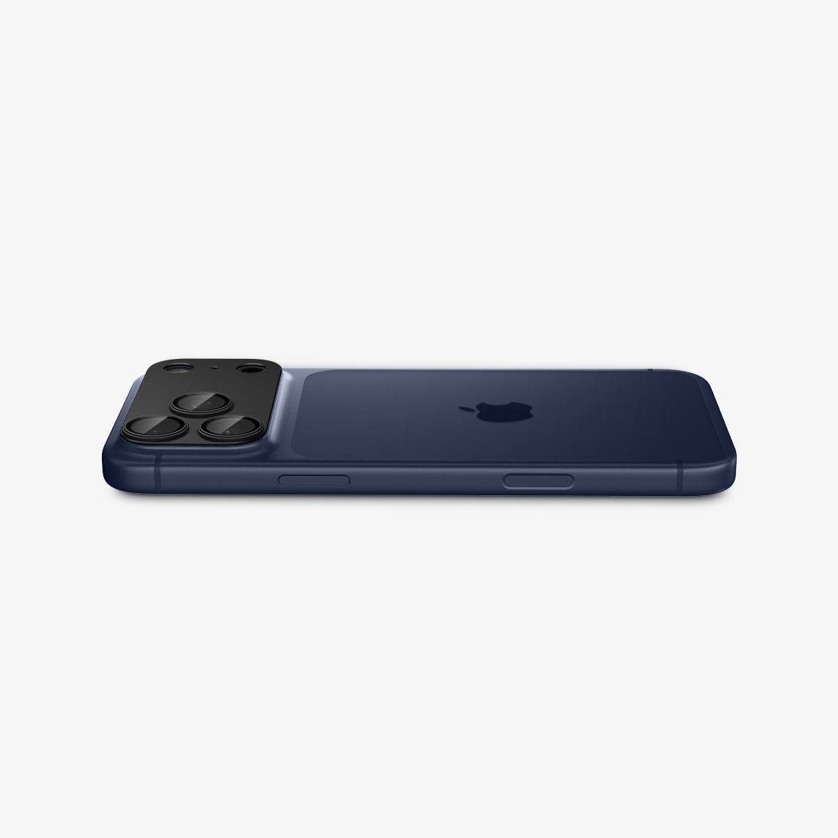 AGL10649 - iPhone 17 Pro Max Optik Pro XL EZ Fit Lens Protector in black showing the back, partial side