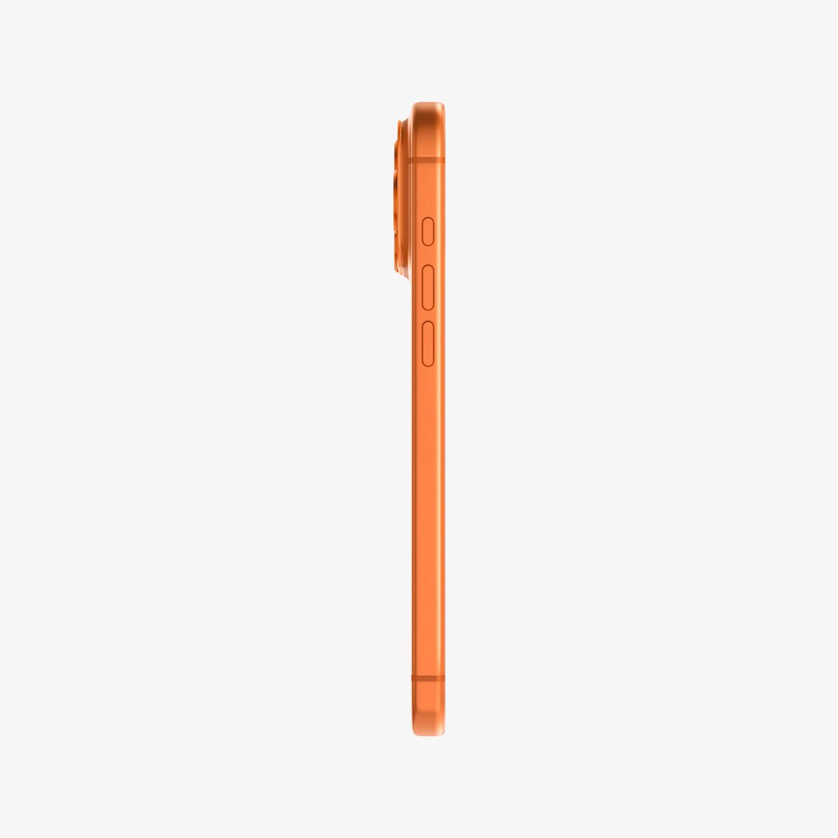 AGL10650 - iPhone 17 Pro Max Optik Pro XL EZ Fit Lens Protector in orange showing the side
