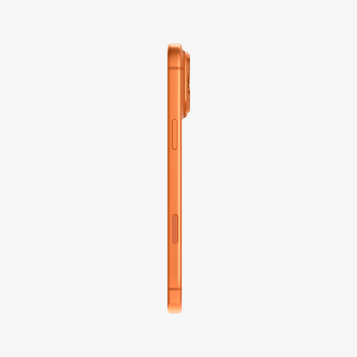 AGL10650 - iPhone 17 Pro Max Optik Pro XL EZ Fit Lens Protector in orange showing the side