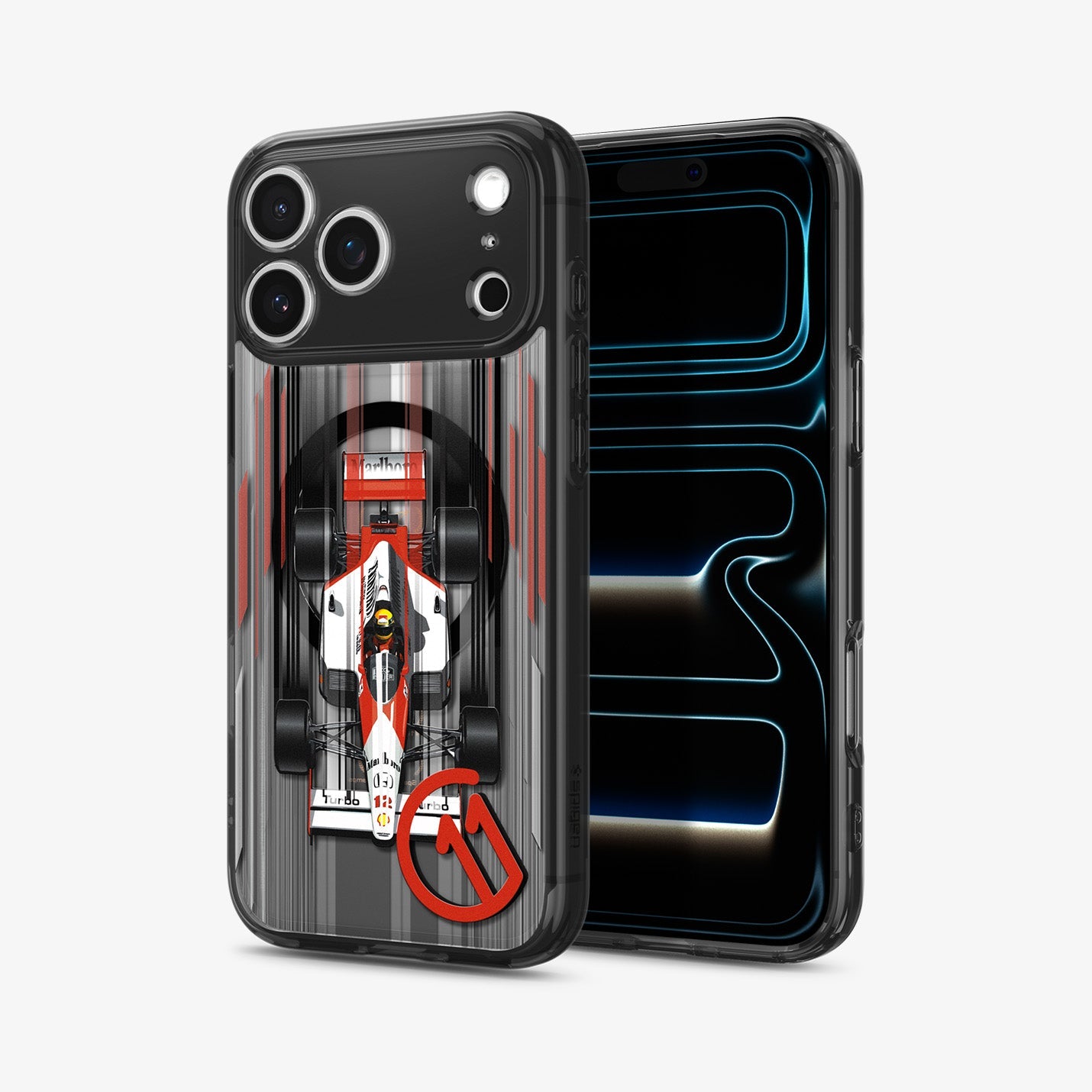 ACS10605 - iPhone 17 pro max c11 Series Turbo Edition (MagFit) showing back and front