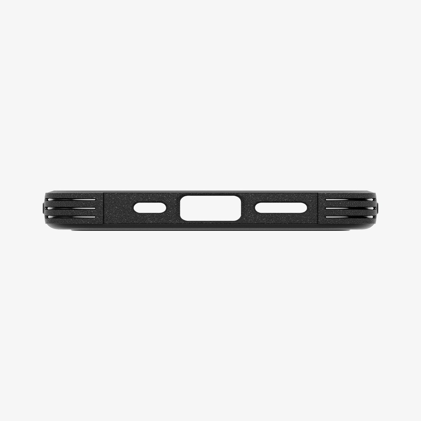 ACS09126 - iPhone 17e Case Core Armor (MagFit) in Matte Black showing the bottom
