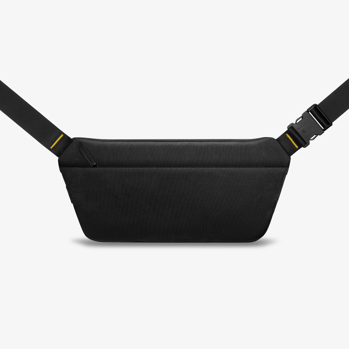 AFA07482 - Sling Bag KD410 in Black showing the back and strap