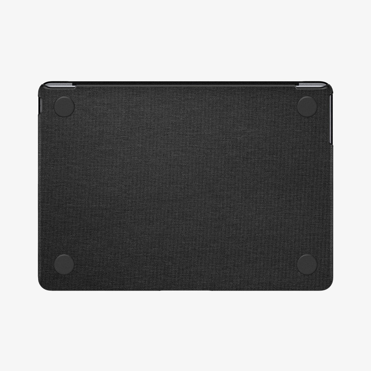 ACS05272 - MacBook Air Case Urban Fit in black showing the bottom