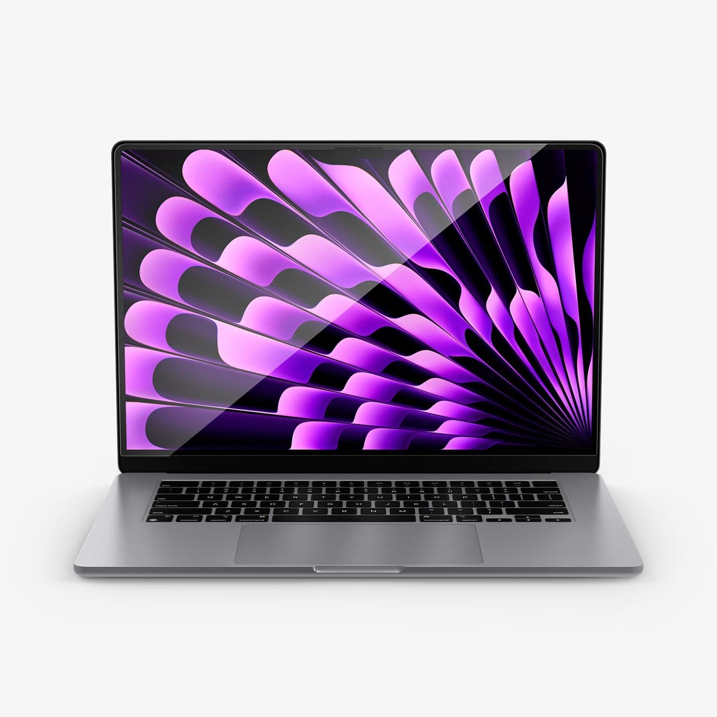 AGL06950 - MacBook Air 15" (2023) Screen Protector GLAS.tR SLIM showing the front