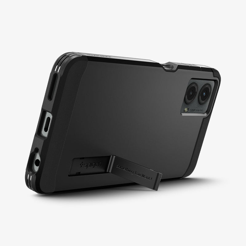 Motorola moto g8 plus本体とspigenの黒ケース Moto G Series Case Tough Armor - Spigen.com Official Site – Spigen
