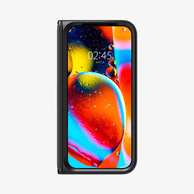 ACS07587 - Pixel 9 Pro Fold Case Slim Armor Pro in Black showing the front