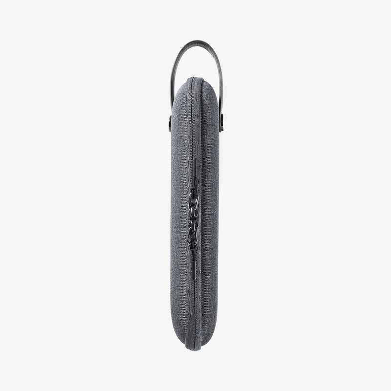 AGP09077 - Nintendo Switch 2 Klasden Pouch in Charcoal Gray showing the side