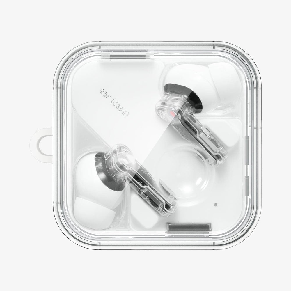 Nothing Ear ホワイトと Spigen のケースセット Nothing Ear Series Case Ultra Hybrid - Spigen.com Official Site