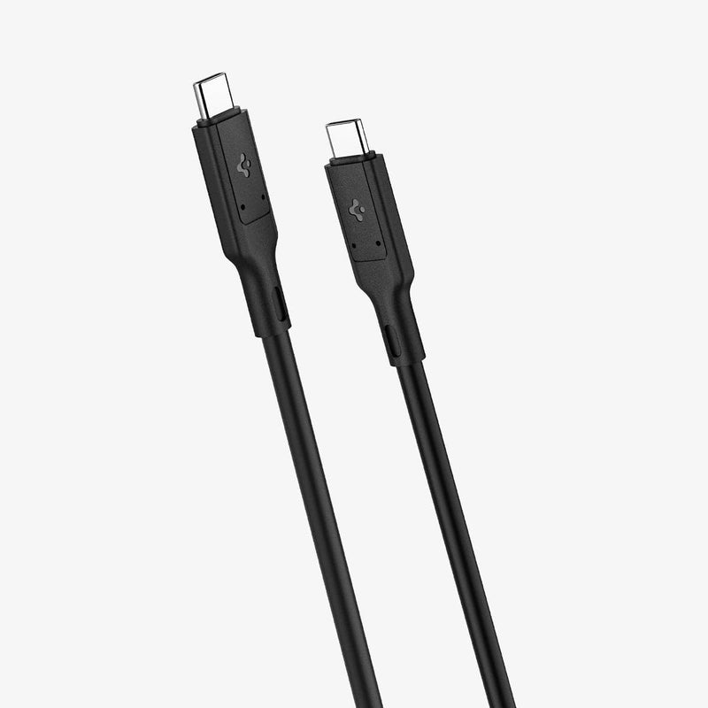 ACA02201 - ArcWire™ USB-C to USB-C 4 Cable in black showing both ends of cable