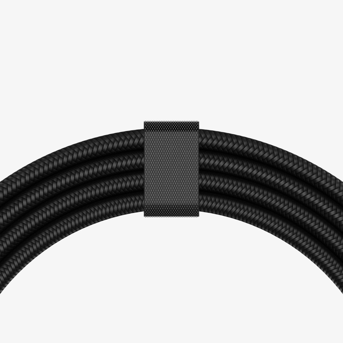 ACA02336 - ArcWire™ HDMI 2.1 Cable in black showing the cable rolled up for easy storage