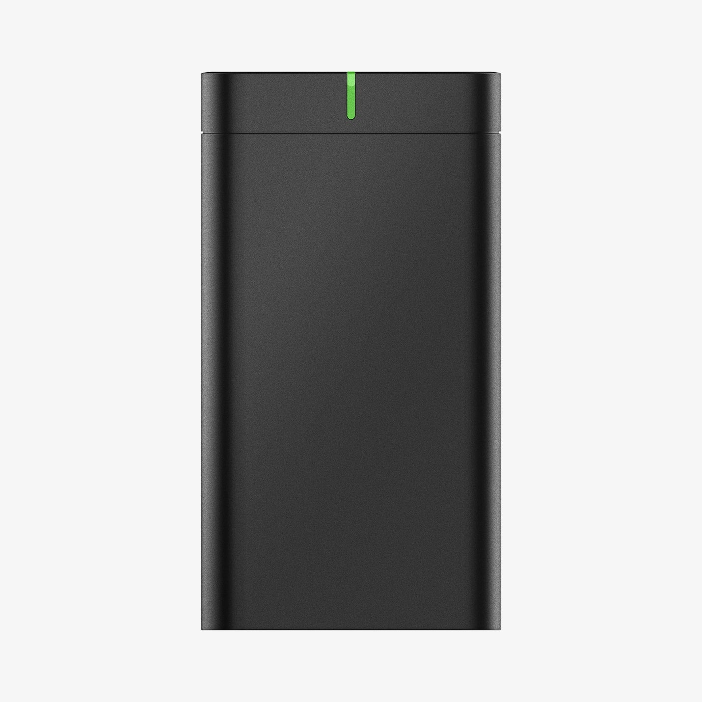 ACH03787 - Spigen ArcDock 65W Desktop Charger PD2101 in black showing the side