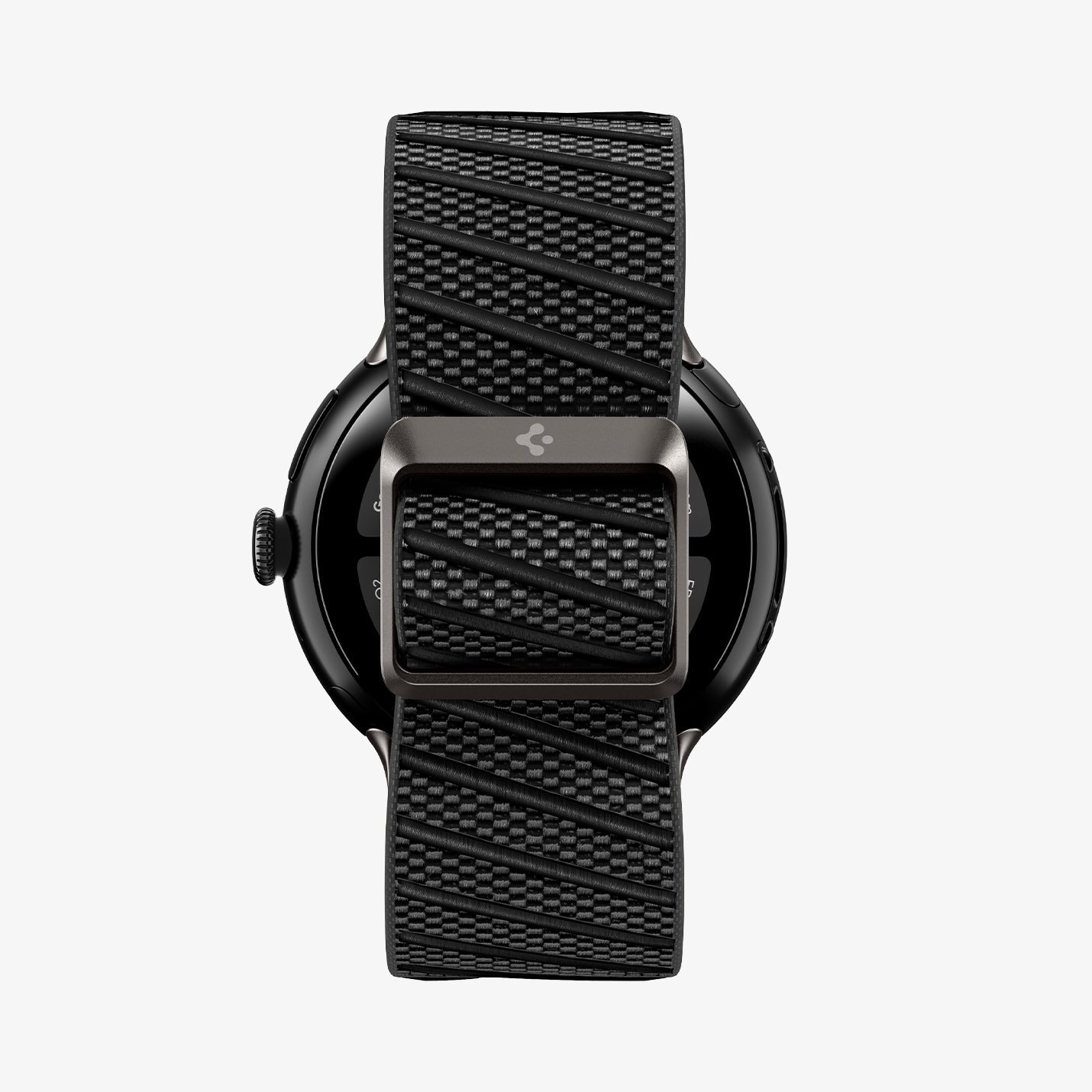 AMP11421 - Pixel Watch 5 (45mm) Lite Fit X Black showing the back
