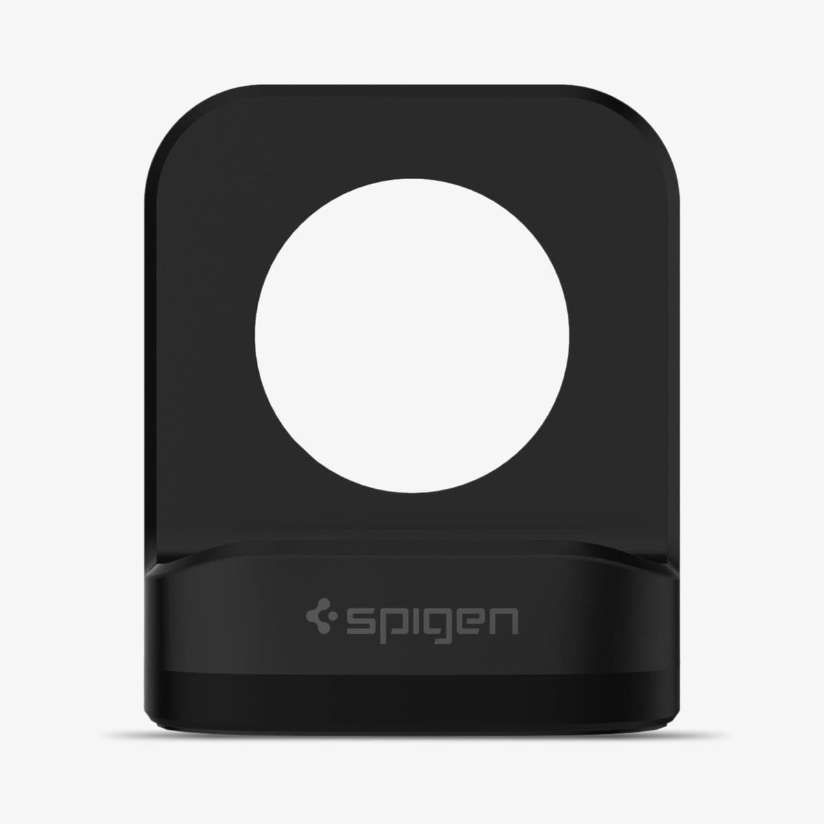 SGP11584 - Apple Watch Night Stand S350 in black showing the front