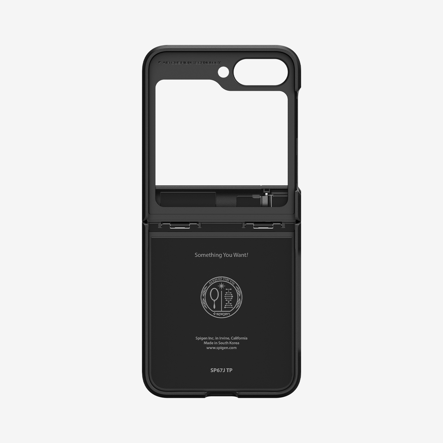 ACS07849 - Galaxy Z Flip 6 Case Tough Armor Pro in Black showing the inner case