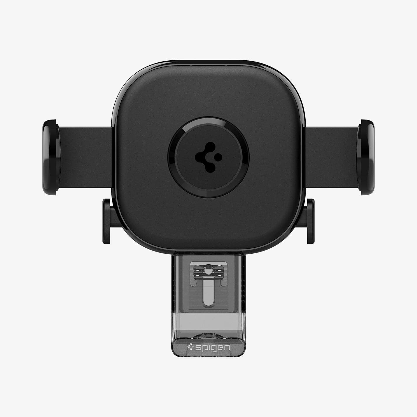 ACP05497 - Spigen OneTap UniFit Designed for Hyundai IONIQ 5 Car Mount showing the front with mount open