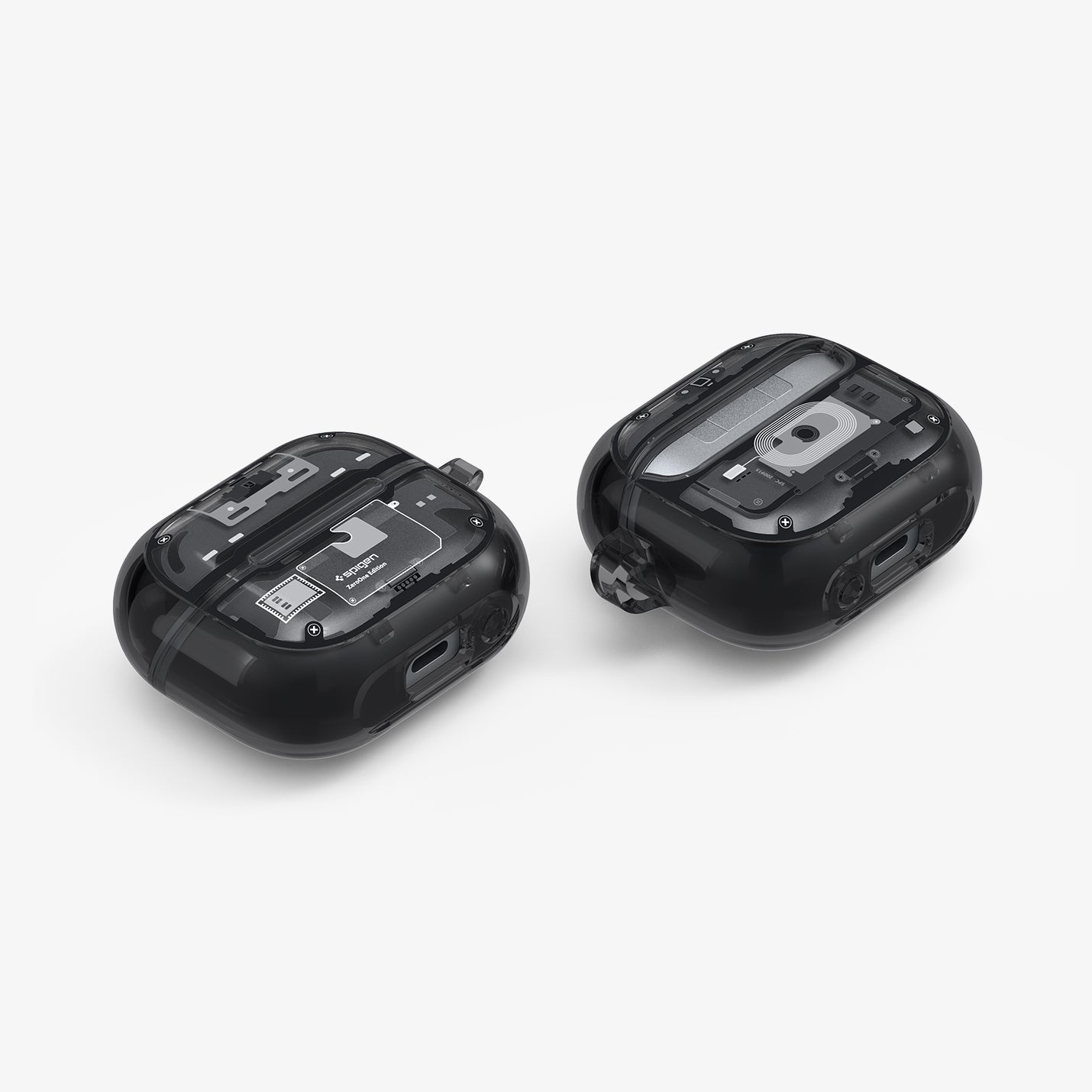 ACS08331 - Galaxy Buds 3 Pro Ultra Hybrid Zero One showing the front and back