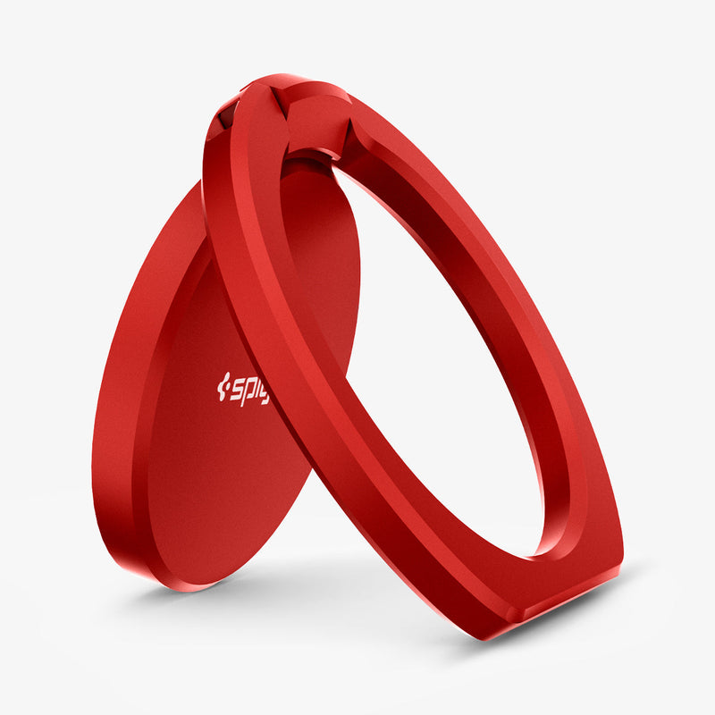 000SR24434 - Style Ring 360 in red showing the front and side propped up