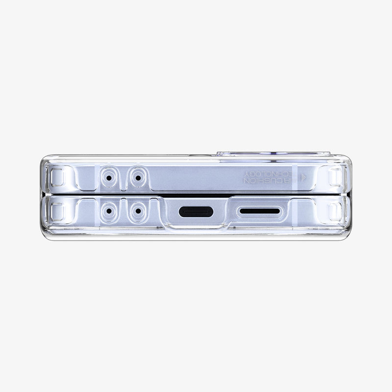 ACS09806 - Galaxy Z Flip 7 FE Series Ultra Hybrid Pro (MagFit) showing bottom
