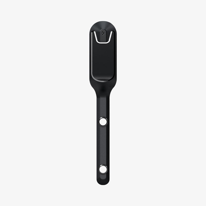 ACP06041 - Tesla Model Y Backseat Seatbelt Guide in black showing the top