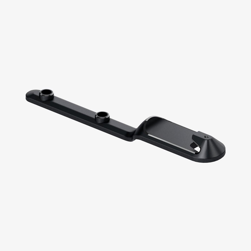 ACP06041 - Tesla Model Y Backseat Seatbelt Guide in black showing the front